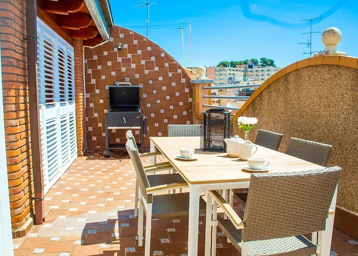 Al32 - Atico Con Piscina Privada 200m De La Playa * Lloret de Mar