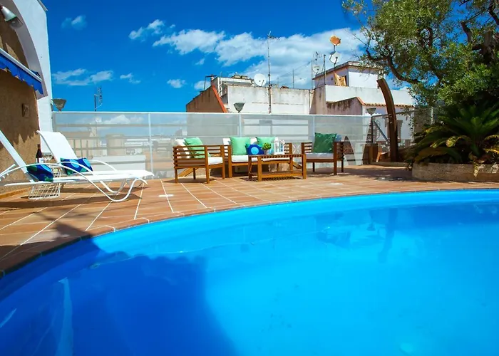 Al32 - Atico Con Piscina Privada 200m De La Playa Apartmán Lloret de Mar